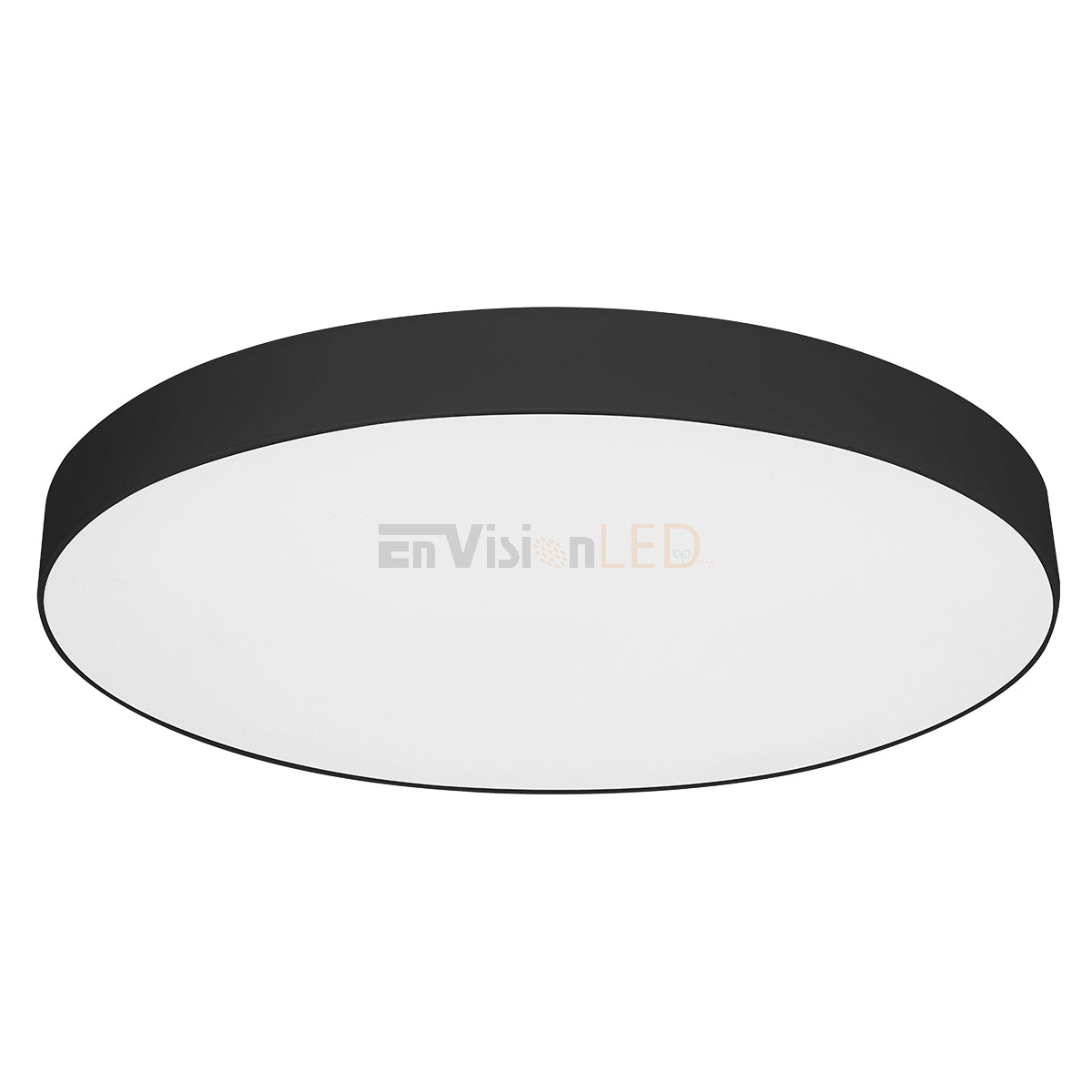 EnvisionLED LED-TSM-11R-20W-30K-BLK LED 11 Inch 20W Trimless Surface Mount 3000K Warm Black Finish