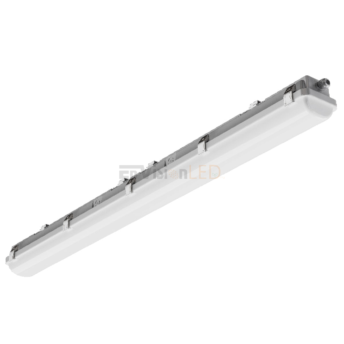 EnvisionLED LED-VPT-4FT-3M50-4CCT 4ft Vapor Tight LED Fixture 3CCT & 3 Power Selectable Watt 50W, lumens 130lm, Color Temperature 5000K