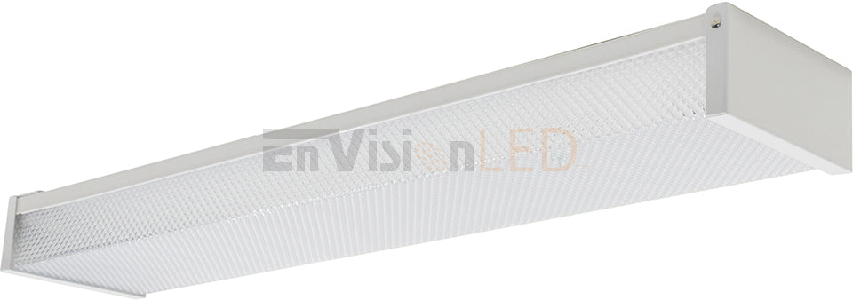 EnvisionLED LED-WRP-PRM-2FT-20W-40K LED 2' & 4' Prismatic Lens Wraps 20W 4000K