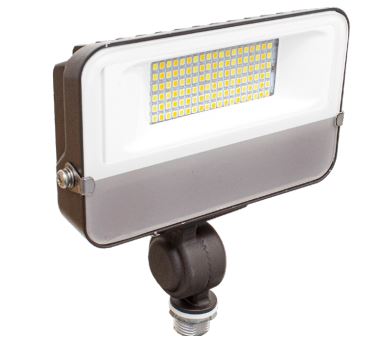 Westgate LFE-15W-MCT-KN LED Compact Flood Light 15W Multi Color Dark Bronze Finish