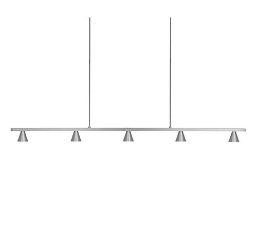 Kuzco Lighting LP19947-XX Dune LED Linear Brushed Nickel Suspension Light 120V - BuyRite Electric