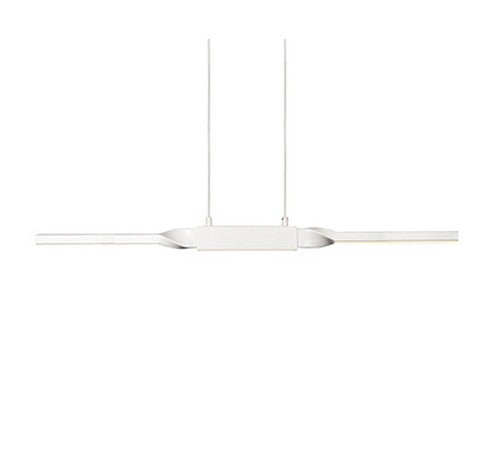 Kuzco Lighting LP53237-WH Propeller LED Linear Suspension Light 120V White Finish