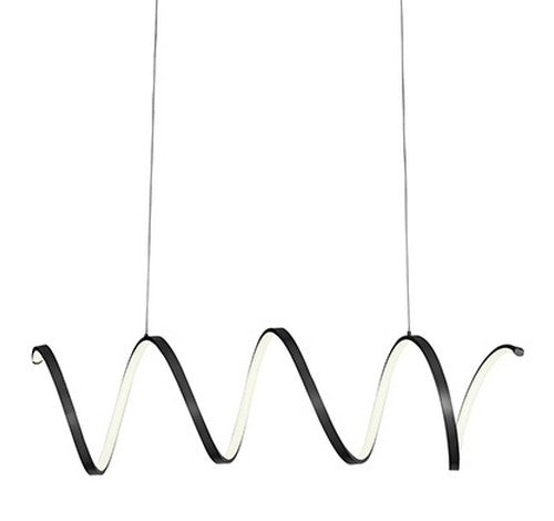 Kuzco Lighting LP93742-XX Synergy LED Linear Black Suspension Light 120V - BuyRite Electric