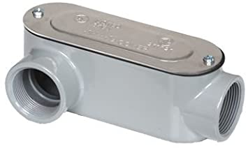 Westgate LR-125CG 1-1/4 Inch Type LR Threaded Conduit Body with Cover & Gasket