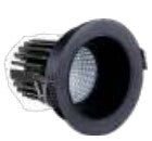 Westgate LRD-10W-27K-3WTR-ABK 3 Inch LED Winged Recessed Light 10W 700Lm 2700K Black