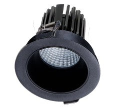 Westgate Lighting LRD-10W-30K-WTR-BK 3" LED Winged Recessed Light, Wattage 10W , Lumens 700 lm, Color Temperature 3000K, Black Finish