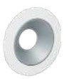 Westgate LRD-WTR4-HZ LRD Series 4 Inch Adjustable Open Wing Trim - Haze