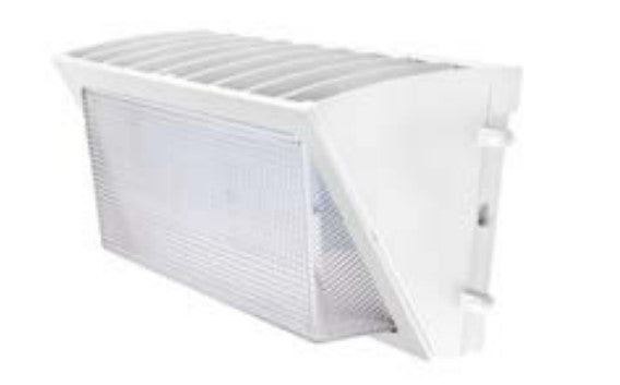 45W LED Wall Pack 4050 Lumen 5000K White Finish