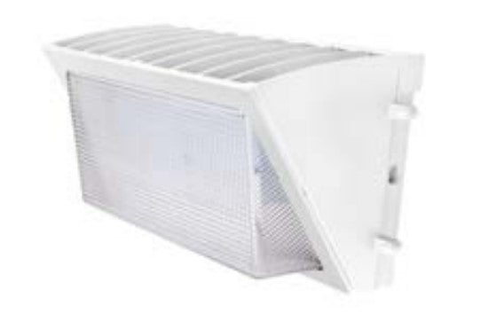 65W LED Wall Pack 5850LM Lumen 5000K White Finish