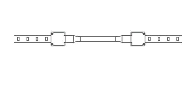 Core Lighting LSG-LNK-12 AC Plugin LED Tape Light 12 Inches Link Cable