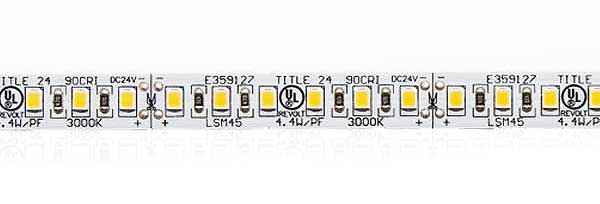 Core Lighting LSM45-27K-PF-24V-HR95 4.4W Per Foot Indoor Flexible LED Strip Color Temperature 2700K Voltage 24V