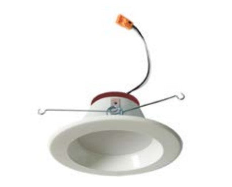 Lighting Spot 26 LSO-6”601R-AC-SMOOTH-4K 6 Inches AC LED Retrofit Smooth Trim Recessed Light 4000K