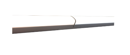 Westgate Lighting LSS-CB2-BK High-Lumen CCT & Power Adjustable Linear Strip Alignment Bracket, Black Finish