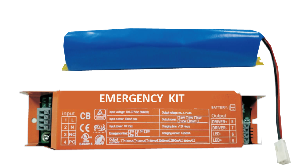 9W 90 Minute LED Emergency Backup