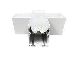 Selectable 3CCT Down Direct LED Linear Light X-Connector
