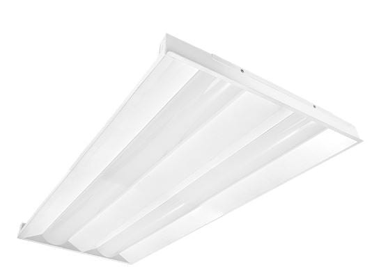 Westgate LTRD-2X4-MCTP LED Manufacturing 2X4 Dual Lens Troffer Multi-Watt 30W/40W/50W Multi-CCT 3500K/4000K/5000K UL DLC