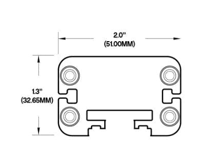 Core Lighting LWW-HO-40-40K-15D High Output Linear LED Wall Washer LWW-HO Model, 40 Inch Length, 4000K Color Temperature, 15° Optics