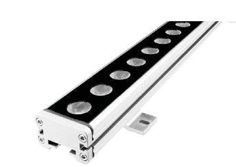 Core Lighting LWW-HO-12-40K-15D-24V High Output Linear LED Wall Washer LWW-HO Model, 12 Inch Length, 4000K Color Temperature, 15° Optics, Voltage 24V DC