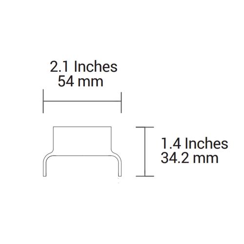 Core Lighting LWW-SL20-SDLV Flat Louver LED 20 Inch Wall Washer