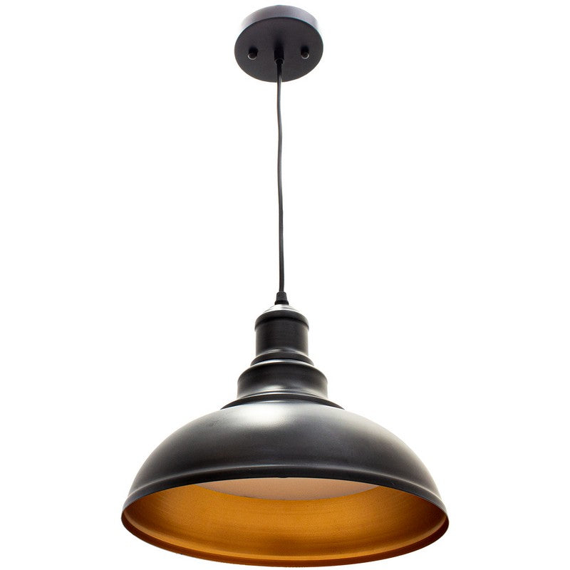Westgate LCFA-MCT5-BK 12W 5CCT Integrated LED Vintage Pendent Light Black Finish
