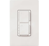 Lutron MACL-LFQH-WH Maestro Fan Control and Light Dimmer