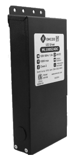 EMCOD ML75S12DC 75W LED Magnetic Driver Phase Dimmable 120V/12VDC, Black Powder Coated Steel Enclosure