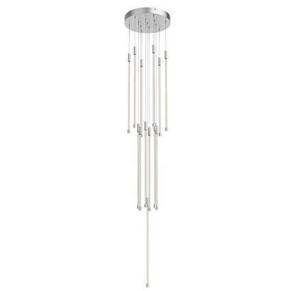 Kuzco Lighting MP75127-CH LED 27 Inch Motif Pendant Ceiling Light Chrome Finish