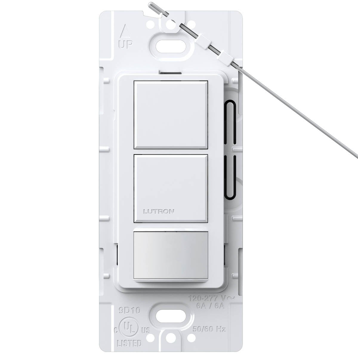 Lutron Maestro Dual-Circuit Switch with Occupancy / Partial-On Sensor WH - BuyRite Electric