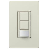 Lutron MS-PPS6-DDV-WH Maestro Dual-Circuit Switch with Occupancy / Partial-On Sensor