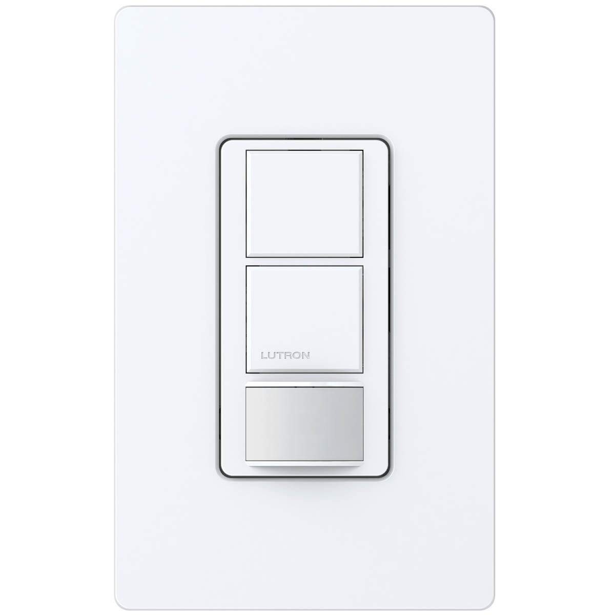 Lutron Maestro Dual-Circuit Switch with Occupancy / Partial-On Sensor WH - BuyRite Electric