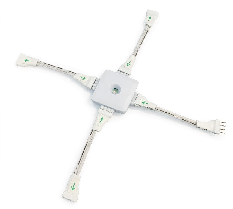 Nora Lighting NATL-301W X 24V Splitter Cable Tape Light White