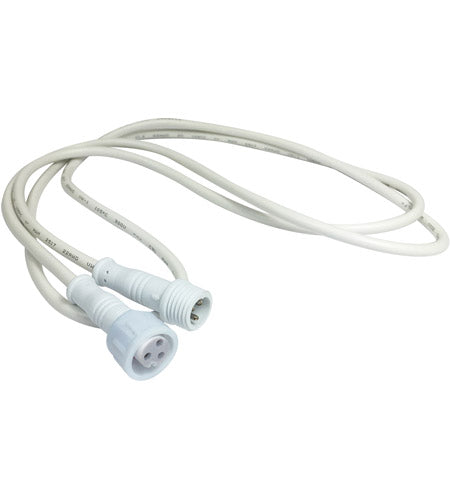 Nora Lighting NEFLINTW-EW-20 E-Series FLIN White Quick Connect Linkable Extension Cable