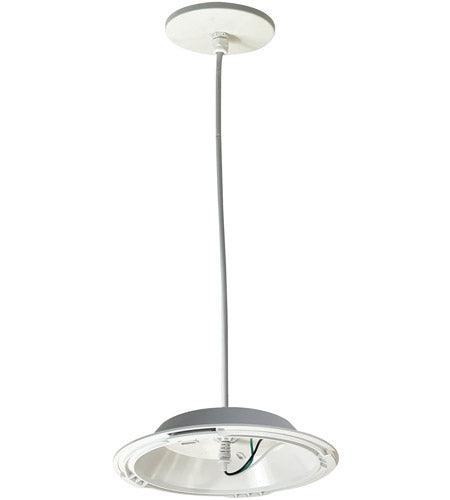 Nora Lighting NELOCAC-16PKW ELO 9 inch White Pendant Kit Ceiling Light