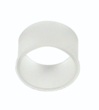 Nora Lighting NIO-1AS24WH 1Inch White Opaque Snoot for 2" & 4" Iolite Trims