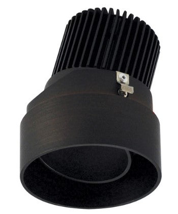 NORA Lighting NIO-2RTLA27QBZ 2" Iolite, Round Trimless Adjustable Reflector With 10 Degree Optic, Color Temperature 2700K, Bronze Finish