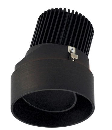 Nora Lighting NIO-2RTLA35QBZ 2 Inch Iolite LED Round Trimless Adjustable, 10-Degree Optic, 850lm / 12W, 3500K, Bronze Adjustable / Bronze Reflector