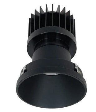 Nora Lighting NIO-4PRTLNDC35XBB/HL LED 4 Inch Iolite PLUS Round Trimless Downlight 1500lm/2000lm/2500lm 3500K Black Finish