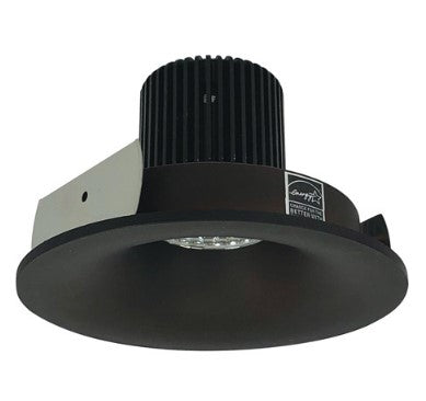 Nora Lighting NIO-4RNB40QBZ 4 Inch Iolite LED Round Bullnose, 10-Degree Optic, 850lm / 12W, 4000K, Bronze Finish