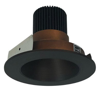 Nora Lighting NIO-4RNDC27QBZ 4 Inch Iolite LED Round Reflector, 10-Degree Optic, 850lm / 12W, 2700K, Bronze Reflector / Bronze Flange