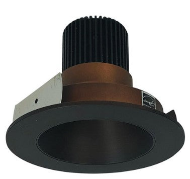 Nora Lighting NIO-4RNDC30QBZ 4 Inch Iolite LED Round Reflector, 10-Degree Optic, 850lm / 12W, 3000K, Bronze Reflector / Bronze Flange
