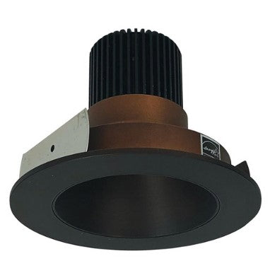 Nora Lighting NIO-4RNDC35QBZ 4 Inch Iolite LED Round Reflector, 10-Degree Optic, 850lm / 12W, 3500K, Bronze Reflector / Bronze Flange