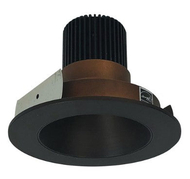 Nora Lighting NIO-4RNDC40QBZ 4 Inch Iolite LED Round Reflector, 10-Degree Optic, 850lm / 12W, 4000K, Bronze Reflector / Bronze Flange
