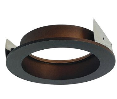 Nora Lighting NIO-4RTFABZ 4 Inch Iolite Trimless to Flanged Converter Accessory, Bronze