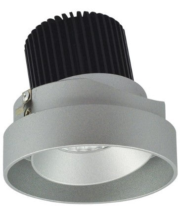 Nora Lighting NIO-4RTLA27QHZ 4 Inch Iolite LED Round Trimless Adjustable, 10-Degree Optic, 850lm / 12W, 2700K, Haze Adjustable / Haze Reflector