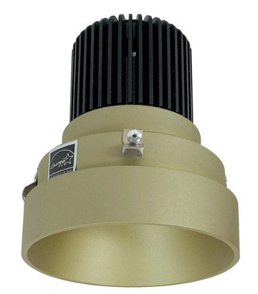 Nora Lighting NIO-4RTLNDC30QCH 4 Inch Iolite LED Round Trimless Downlight, 10-Degree Optic, 850lm / 12W, 3000K, Champagne Haze Finish