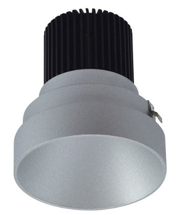 Nora Lighting NIO-4RTLNDC35QHZ 4 Inch Iolite LED Round Trimless Downlight, 10-Degree Optic, 850lm / 12W, 3500K, Haze Finish