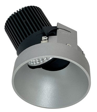 Nora Lighting NIO-4RTSLA27XHZ/10 4 Inch Iolite LED Round Trimless Adjustable Slot, 1000lm / 14W, 2700K, Haze
