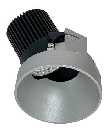 Nora Lighting NIO-4RTSLA35XHZ/10 4 Inch Iolite LED Round Trimless Adjustable Slot, 1000lm / 14W, 3500K, Haze