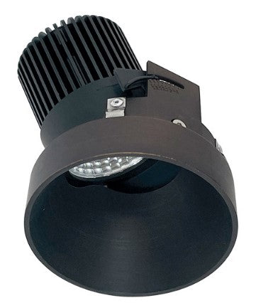 Nora Lighting NIO-4RTSLA40XBZ/10 4 Inch Iolite LED Round Trimless Adjustable Slot, 1000lm / 14W, 4000K, Bronze