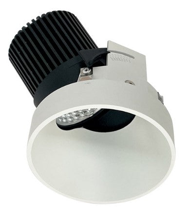 Nora Lighting NIO-4RTSLA40XWW/10 4 Inch Iolite LED Round Trimless Adjustable Slot, 1000lm / 14W, 4000K, White